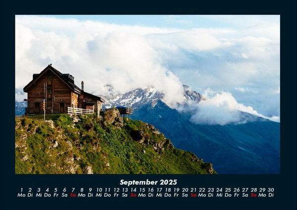 Produktbild: Berge 2025 Fotokalender DIN A4