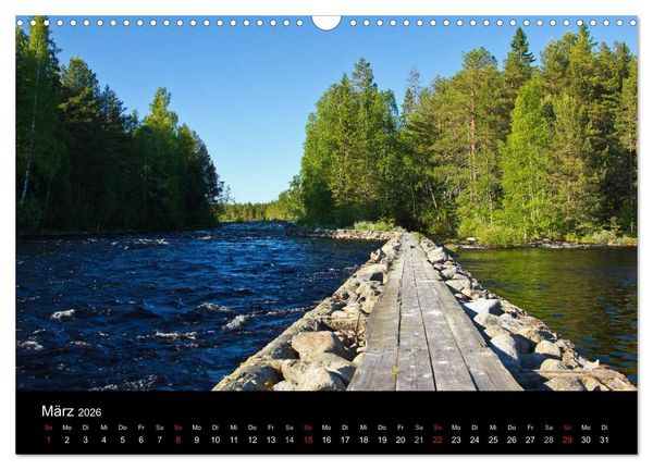 Produktbild: Finnland - Land der tausend Seen (Wandkalender 2026 DIN A3 quer), CALVENDO Monatskalender