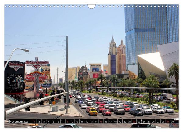 Produktbild: Las Vegas - Nevada (Wandkalender 2026 DIN A3 quer), CALVENDO Monatskalender