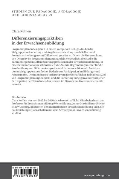 Produktbild: Differenzierungspraktiken in der Erwachsenenbildung