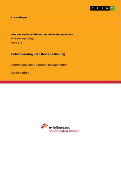Produktbild: Feldmessung der Bodenatmung