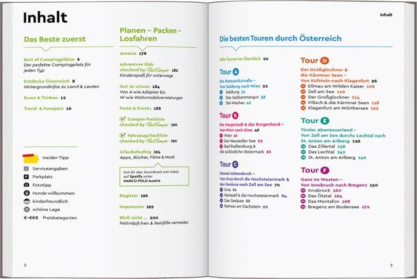 Produktbild: MARCO POLO Camper Guide &Ouml;sterreich