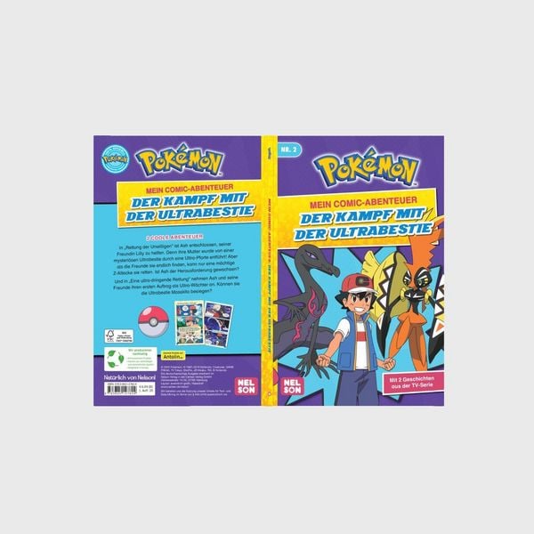 Produktbild: Pok&eacute;mon: Mein Comic-Abenteuer 2: Der Kampf mit der Ultrabestie