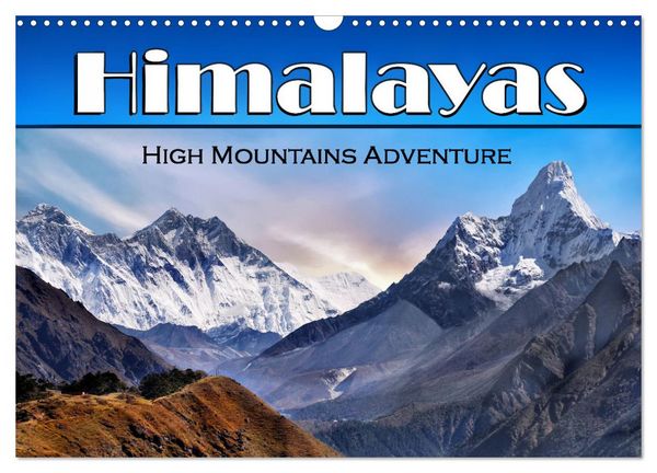 Produktbild: Himalayas high mountains adventure (Wall Calendar 2026 DIN A3 landscape), CALVENDO 12 Month Wall Calendar