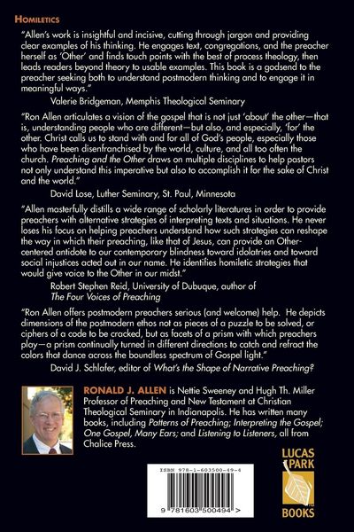 Produktbild: Preaching and the Other