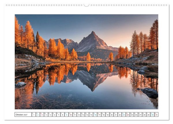 Produktbild: ALPEN Sehnsucht (Wandkalender 2027 DIN A2 quer), CALVENDO Monatskalender