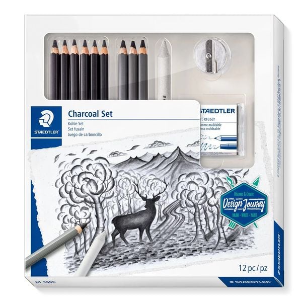 STAEDTLER Kohle Set Mars® Lumograph®