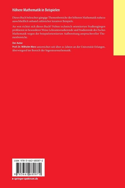 Produktbild: H&ouml;here Mathematik in Beispielen