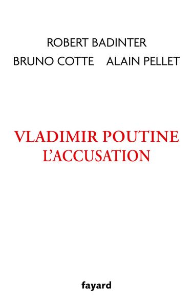 Produktbild: Vladimir Poutine, l'accusation