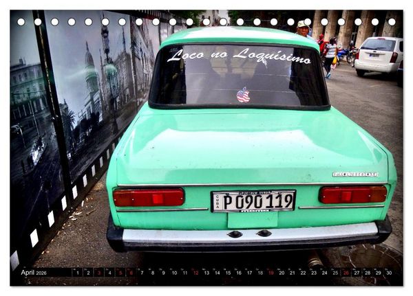 Produktbild: AUTO-LEGENDE MOSKWITSCH (Tischkalender 2026 DIN A5 quer), CALVENDO Monatskalender