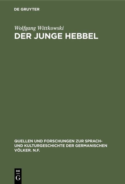 Produktbild: Der junge Hebbel