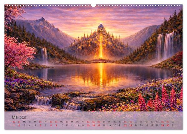 Produktbild: Wo Träume schweben (Wandkalender 2027 DIN A2 quer), CALVENDO Monatskalender