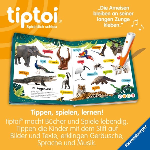 Produktbild: Tiptoi® - Kennst du diese Tiergeräusche?