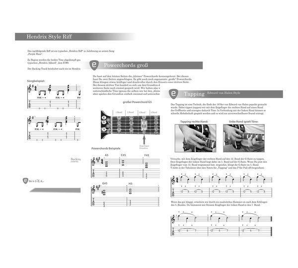 Produktbild: E-Gitarre lernen leicht gemacht - Das E-Gitarrenbuch f&uuml;r Anf&auml;nger