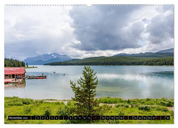 Produktbild: Kanadas Rocky Mountains (Wandkalender 2026 DIN A2 quer), CALVENDO Monatskalender