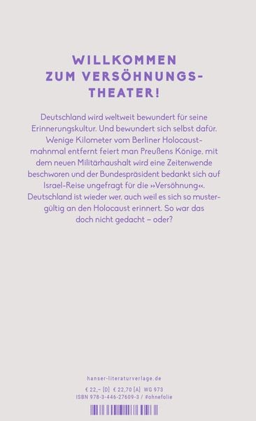 Produktbild: Versöhnungstheater