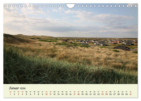 Produktbild: Unterwegs in D&auml;nemark von der Nordsee bis zur Ostsee (Wandkalender 2026 DIN A4 quer), CALVENDO Monatskalender
