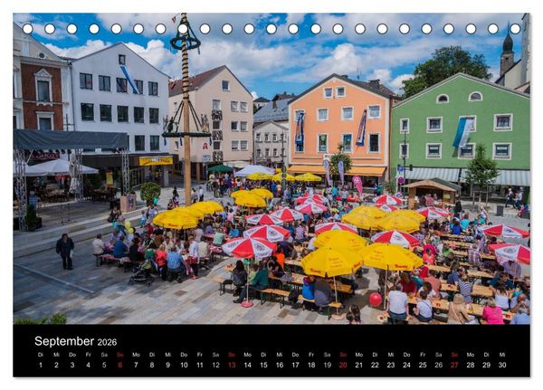 Produktbild: Bayerischer Wald (Tischkalender 2026 DIN A5 quer), CALVENDO Monatskalender