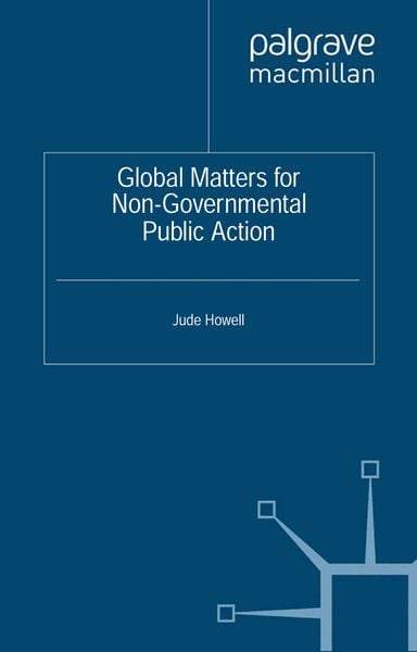Produktbild: Global Matters for Non-Governmental Public Action