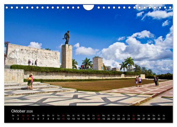 Produktbild: KUBA - Land und Menschen (Wandkalender 2026 DIN A4 quer), CALVENDO Monatskalender