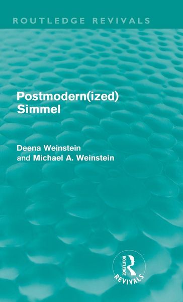Produktbild: Postmodernized Simmel