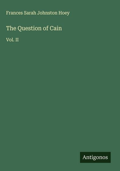 Produktbild: The Question of Cain
