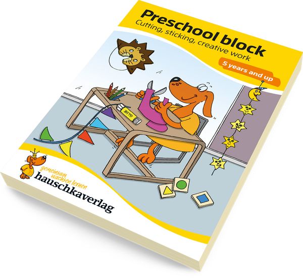 Produktbild: Preschool Kids Activity Books for 5+ year olds for Boys and Girls - Cutting, Gluing, Preschool Craft