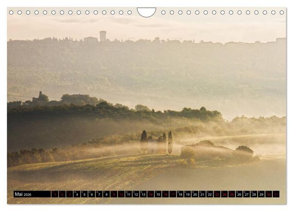 Produktbild: Toskana - Inseln im Nebel (Wandkalender 2026 DIN A4 quer), CALVENDO Monatskalender