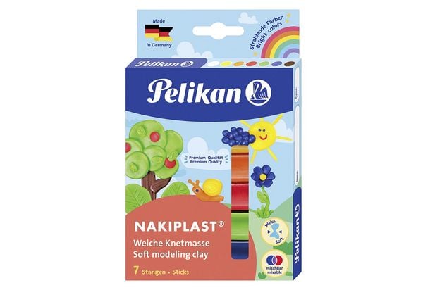 Produktbild: Pelikan Knete Nakiplast 196/7 sort 125g