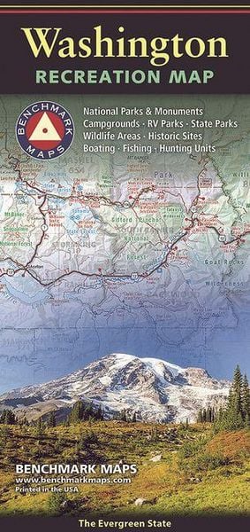 Produktbild: Washington Recreation Map