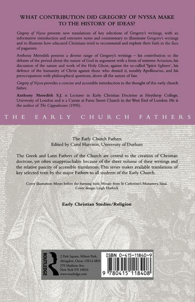 Produktbild: Gregory of Nyssa