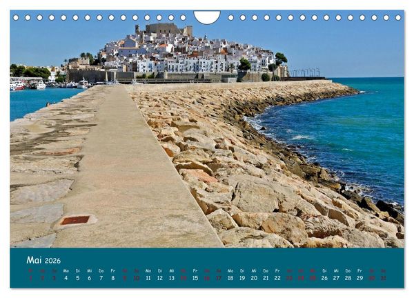 Produktbild: Peniscola - Gelebte Geschichte (Wandkalender 2026 DIN A4 quer), CALVENDO Monatskalender