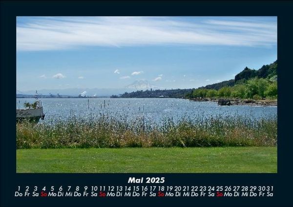 Produktbild: Landschaftskalender 2025 Fotokalender DIN A5