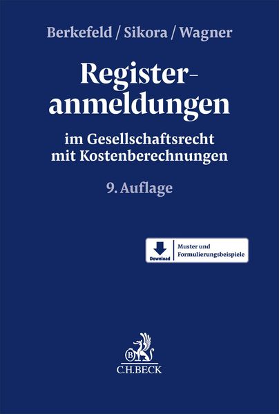 Produktbild: Registeranmeldungen