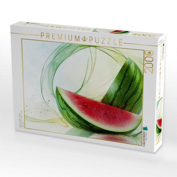 Produktbild: CALVENDO Puzzle Wassermelonen - Genuss | 2000 Teile Lege-Gr&ouml;&szlig;e 90x67cm Foto-Puzzle f&uuml;r gl&uuml;ckliche Stunden