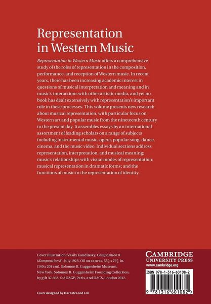 Produktbild: Representation in Western Music