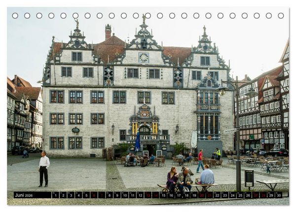 Produktbild: Hann. M&uuml;ndener Ansichten (Tischkalender 2026 DIN A5 quer), CALVENDO Monatskalender