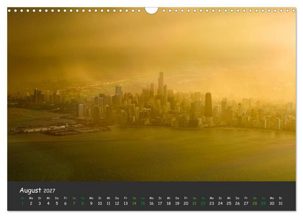 Produktbild: Pilot's-eye view - Die Welt von oben (Wandkalender 2027 DIN A3 quer), CALVENDO Monatskalender