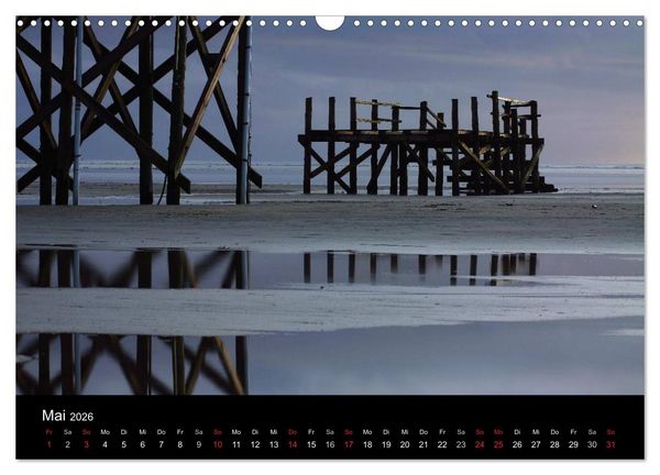Produktbild: St. Peter-Ording (Wandkalender 2026 DIN A3 quer), CALVENDO Monatskalender