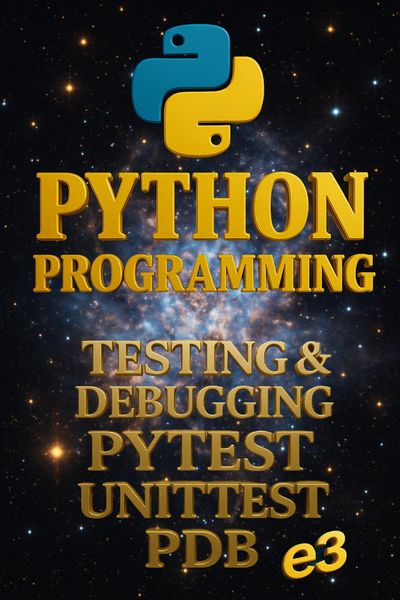 Produktbild: Python Programming: Testing & Debugging, Pytest, Unittest, Pdb
