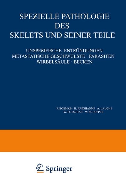Produktbild: Speƶielle Pathologie des Skelets und Seiner Teile