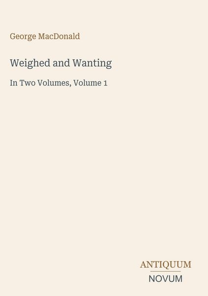 Produktbild: Weighed and Wanting