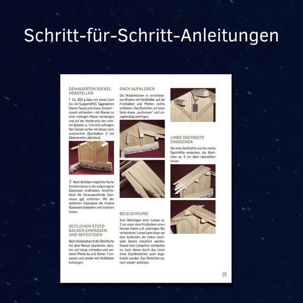 Produktbild: Weihnachtskrippen. Der Meisterkurs
