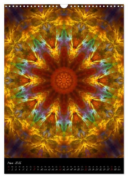 Produktbild: Mandala - Esoterik & Meditation (Wandkalender 2026 DIN A3 hoch), CALVENDO Monatskalender