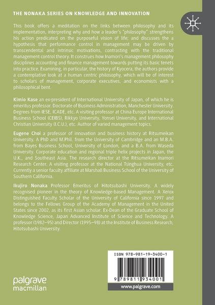 Produktbild: Dr Kazuo Inamori&rsquo;s Management Praxis and Philosophy