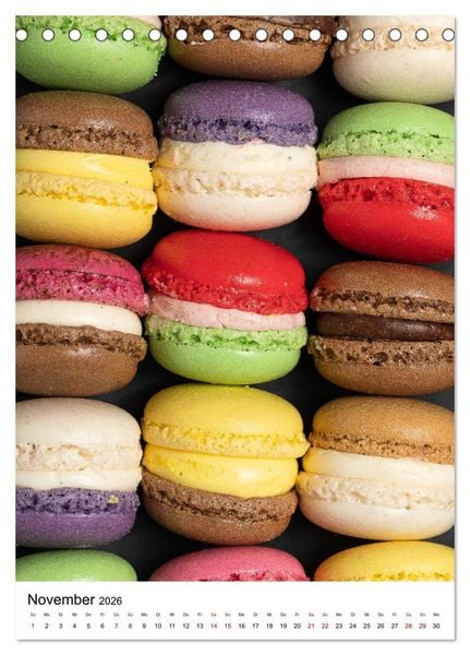 Produktbild: Leckereien - Food art (Tischkalender 2026 DIN A5 hoch), CALVENDO Monatskalender