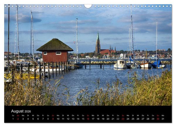 Produktbild: Schleswig - Schleistadt mit Flair (Wandkalender 2026 DIN A3 quer), CALVENDO Monatskalender