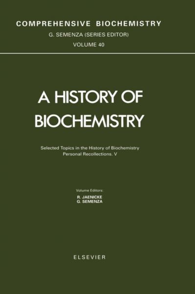 Produktbild: Selected Topics in the History of Biochemistry. Personal Recollections. V