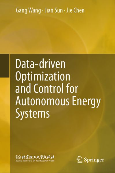 Produktbild: Data-driven Optimization and Control for Autonomous Energy Systems