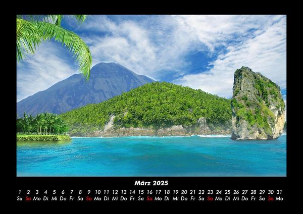 Produktbild: Trauminseln 2025 Fotokalender DIN A3